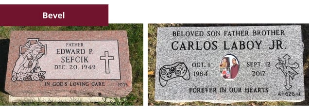 Bevel memorials - headstone price blog-1