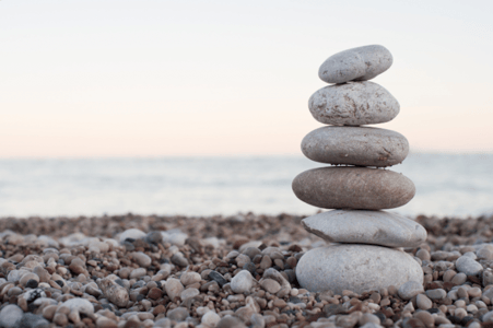 Stacked stones