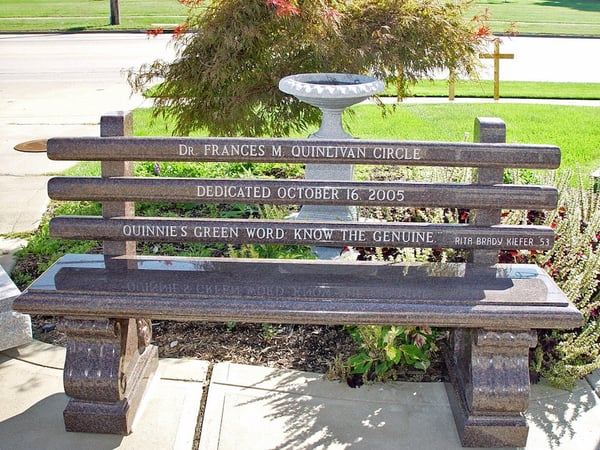 Dr. Frances - Bench Memorial