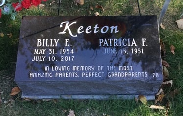 Keeton - Bevel Memorial - Companion Memorial - Woodvale Cemetery-min-1-1