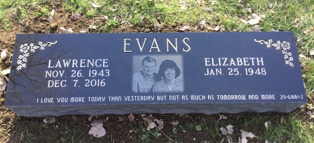 Evans - Bevel Memorial - Westpark Cemetery