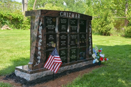 Chizmar - Family Memorial - Columbarium