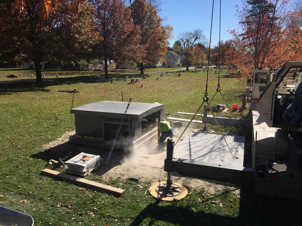 Mausoleum Under Construction