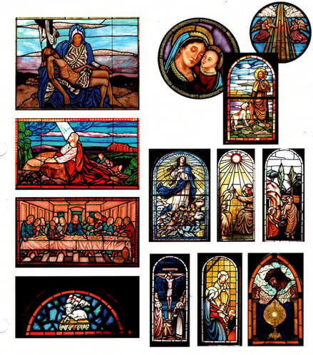Mausoleums - Stained Glass 1