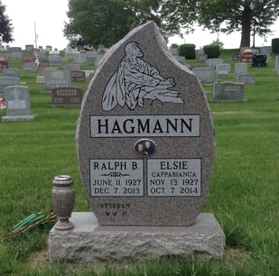 Hagmann - Upright Monument - Holy Cross Akron