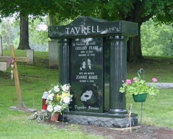 Tavrell - Companion Memorial - Brecksville Cemetery