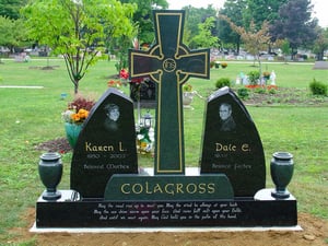 Colagross - Upright Monument - Mentor Cemetery