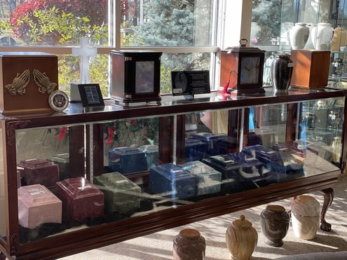 Cremation Urns - Shelves