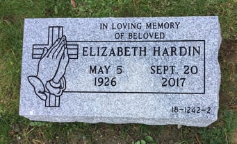 Hardin - Bevel Memorial - Highland Park Cemetery