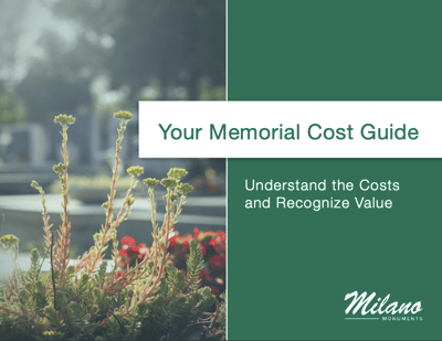 Memorial Cost Guide Cover medium
