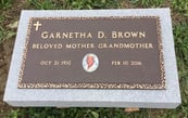 Brown - Bronze Memorial