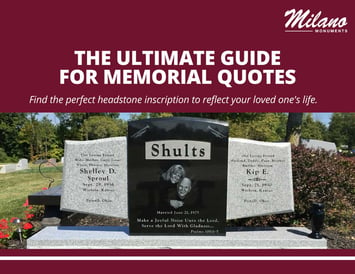 Memorial Quote Ebook Cover Image