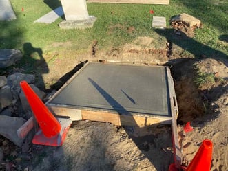 In Progress - Foundation Pour