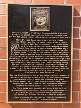 Albert Baesel Plaque_Commemorative Memorials