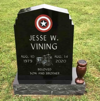 Vining Upright Memorial