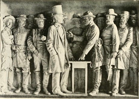 Sailors and Soldiers Monument Cleveland End of War Sculpture