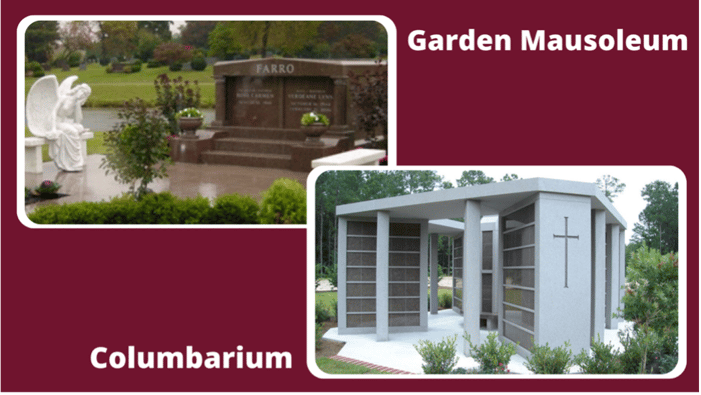 garden mausoleum and columbarium