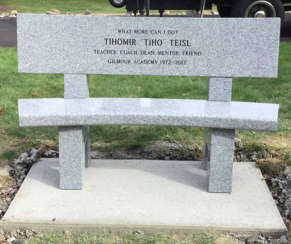 Mr. Teisl Memorial Bench_School LP